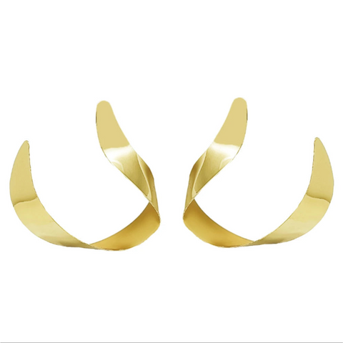 Bold Unique Statement Stud Earrings 