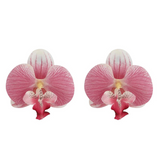 Bold Butterfly Orchid Aesthetic Jewelry Boho Fashion - Pink 