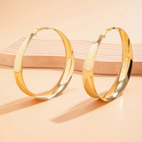 Big Bold Chic Gold Hoop Earrings